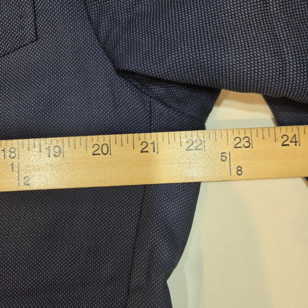 Suitsupply Sienna Sport Coat Mens 27R Vitale Barberis Canonico Wool Navy Blazer